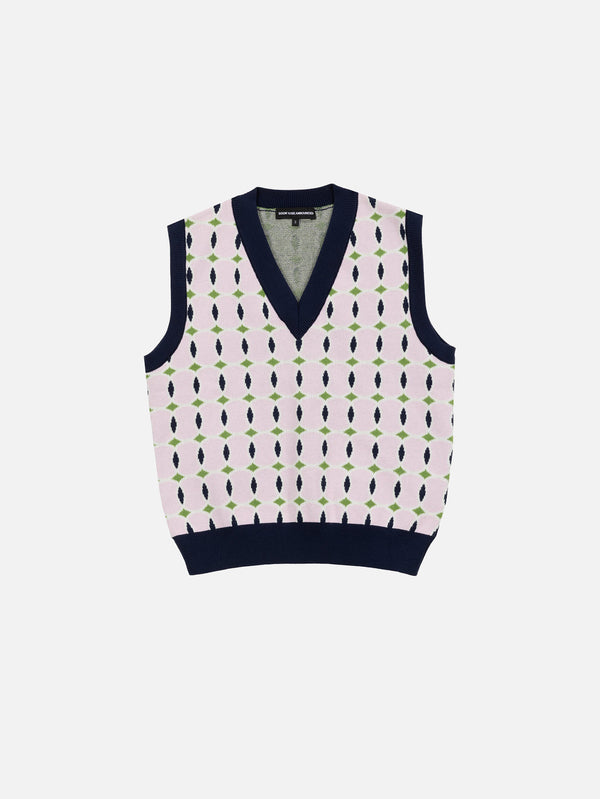 SOON TO BE ANNOUNCED, STBA Tennis Academy Pink Green Sweater, SÜVETER, shopi go'da!