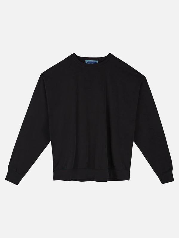 SOON TO BE ANNOUNCED, Silky and Smooth Sweatshirt - Black, SWEATSHIRT, shopi go'da!