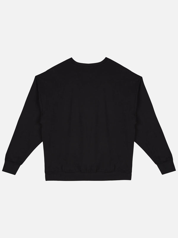 SOON TO BE ANNOUNCED, Silky and Smooth Sweatshirt - Black, SWEATSHIRT, shopi go'da!