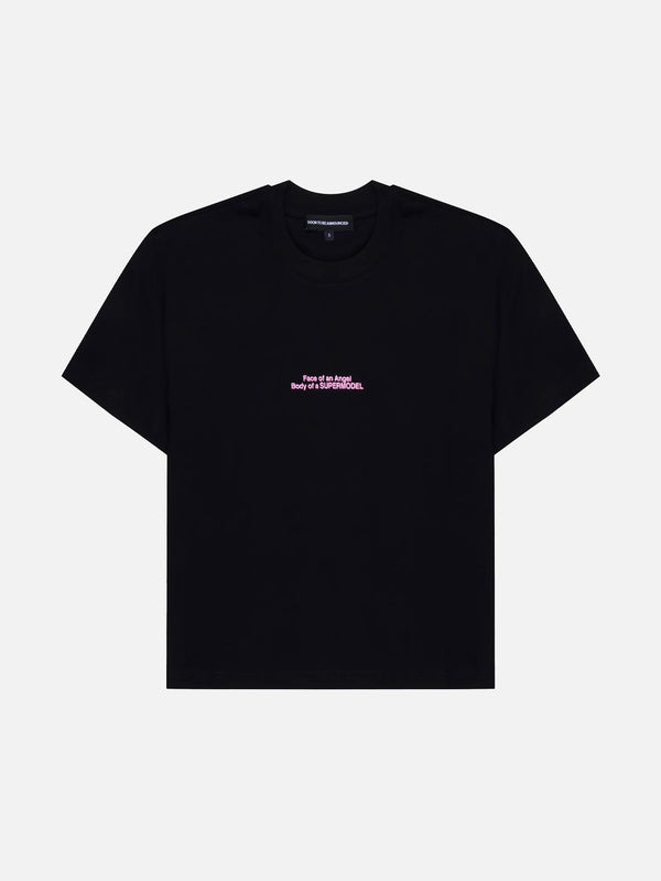 Supermodel Baby Tee - Black