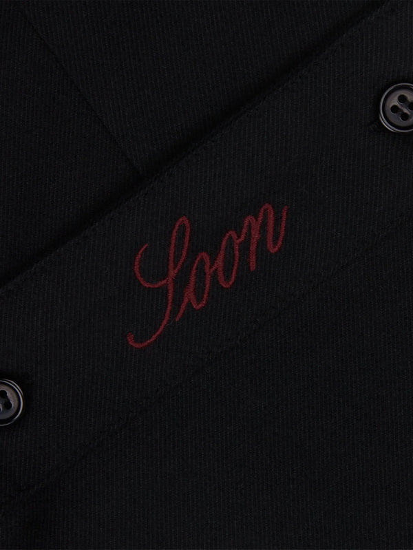 Switch-Pockets Trousers - Black