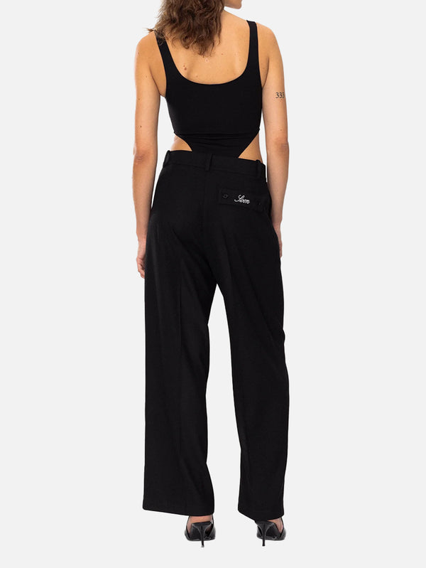 Switch-Pockets Trousers W - Black