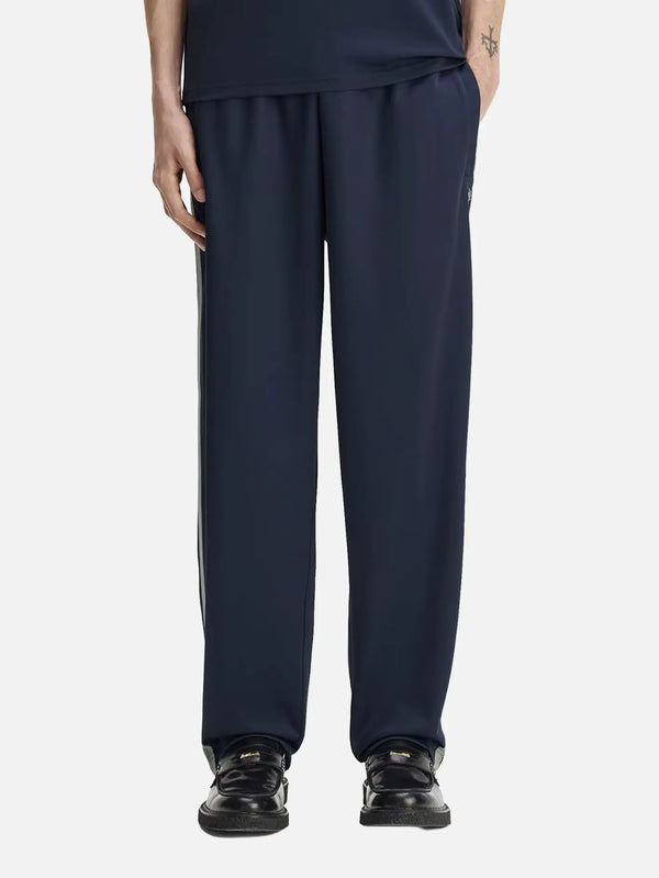 FRED PERRY Two Tone Mesh Tape Track Pant – lacivert, önden görünüm