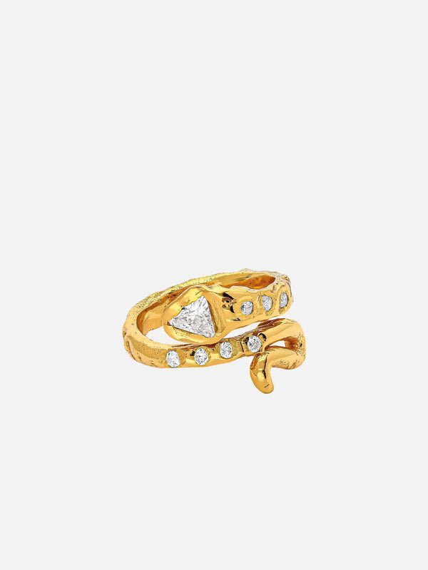 RAFAEL INDIANA The Viper Ring – altın, yakın çekim