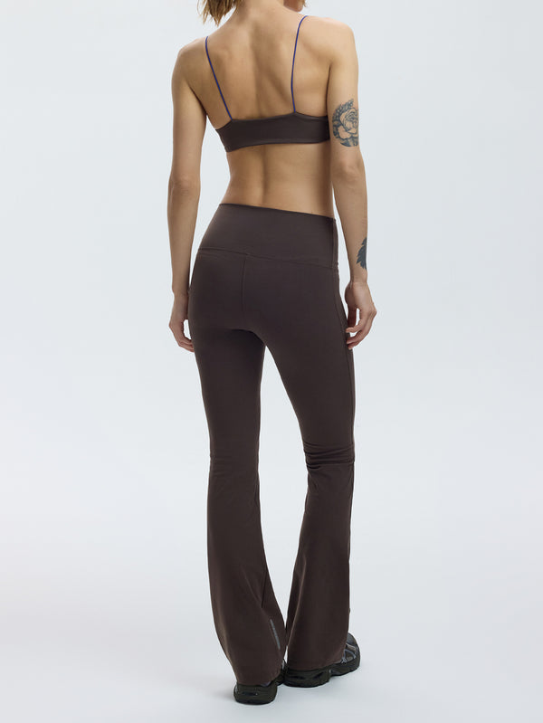 YORSTRULY, Twist Flare Pants - Espresso Martini, EŞOFMAN ALTI, shopi go'da!