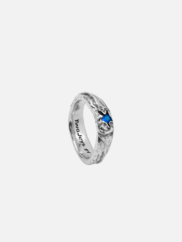 TWOJEYS, Blue Squadra Ring - Silver, YÜZÜK, shopi go'da!