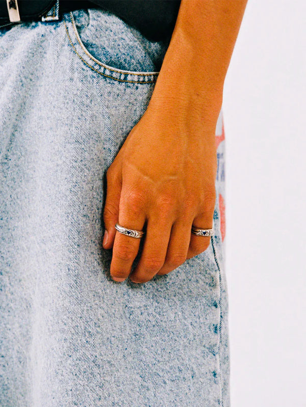 TWOJEYS, Blue Squadra Ring - Silver, YÜZÜK, shopi go'da!