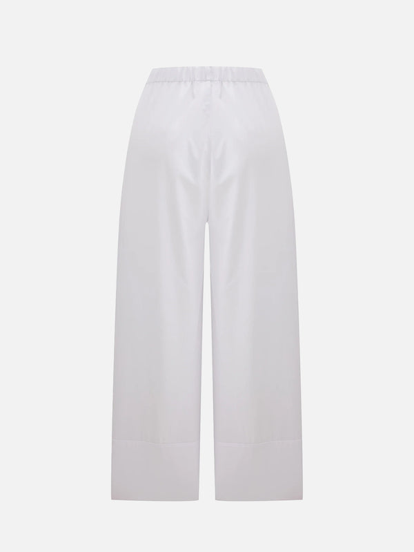 COME AS YOU ARE, Uzak Doğu Koton Pantolon - Beyaz, PANTOLON, shopi go'da!