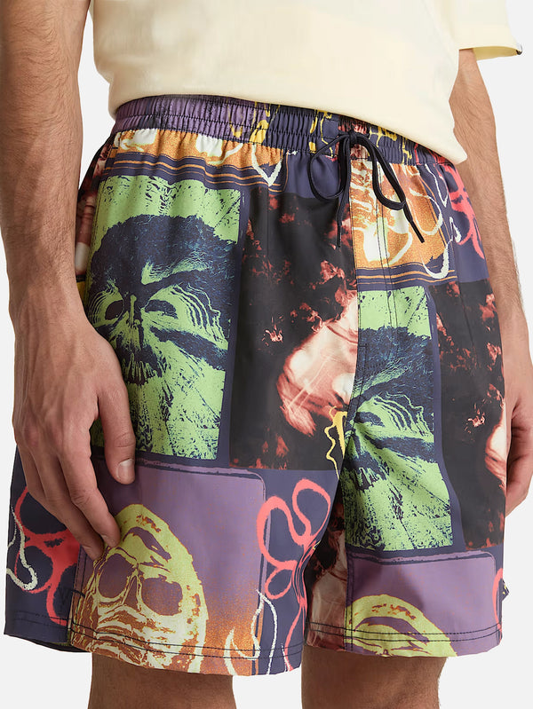 VANS, Primary Crazy Print Loose Elastic Boards 