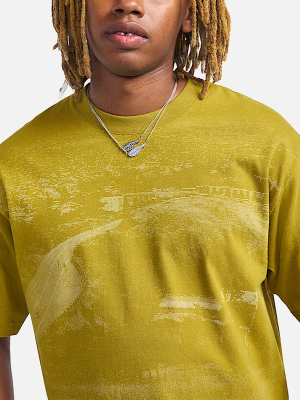 VANS, Skate Atiba Haze Hillz Bomb Short SS Tee - Burnt Gold, T-SHIRT, shopi go'da!