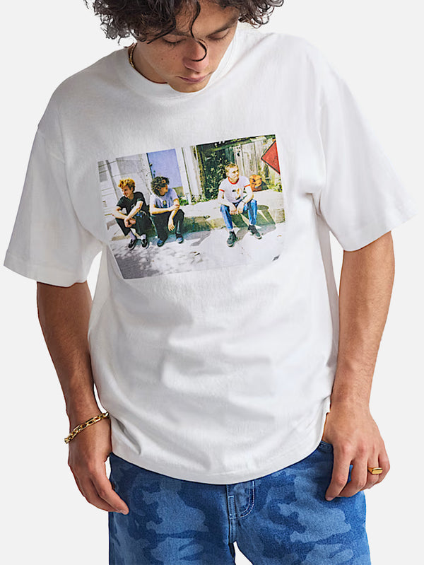 VANS, Skate Atiba Haze Curb Crew SS Tee - White, T-SHIRT, shopi go'da!