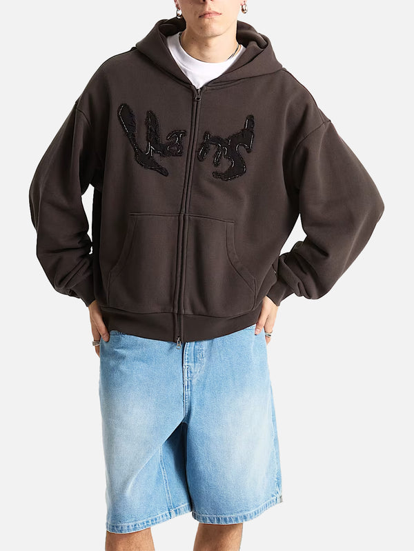 VANS, Raw Instinct FZ Hoodie - Faded Black, HIRKA, shopi go'da!