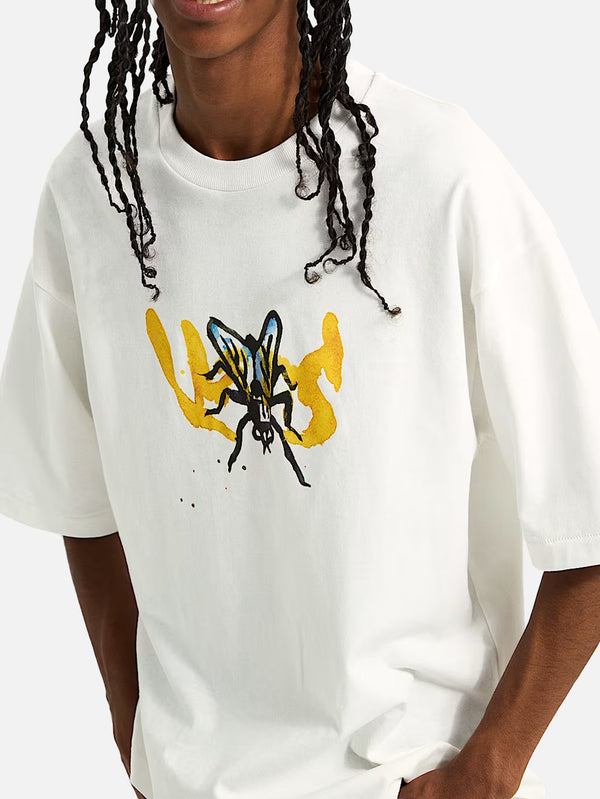 VANS, Raw Instinct Fly SS - Marshmallow, T-SHIRT, shopi go'da!