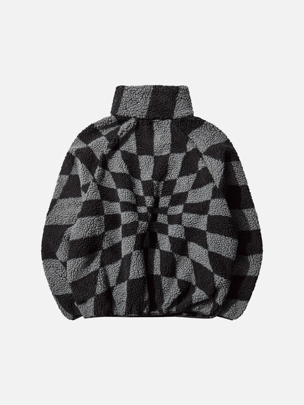 VANS, Slam Jam A.O.D. Relief Check Fleece - Smoked Pearl, SWEATSHIRT, shopi go'da!