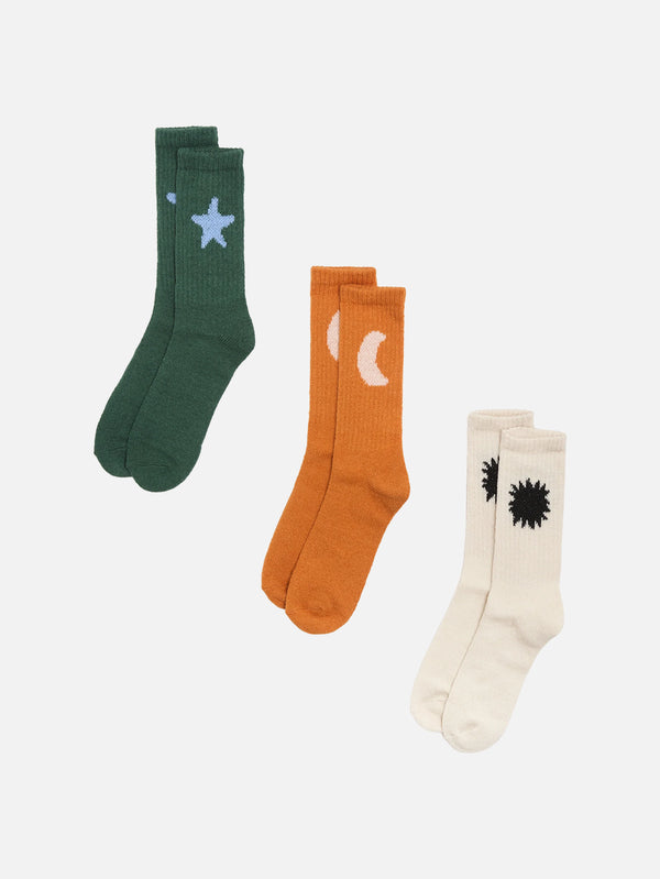 VANS, Julian Klincewicz x OTW Sock 3 Pack - Multi, ÇORAP, shopi go'da!