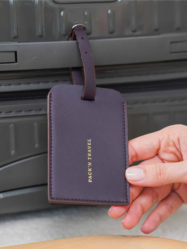 PACK'N TRAVEL, Valiz Tagi - Mürdüm, VALİZ TAGI, shopi go'da!