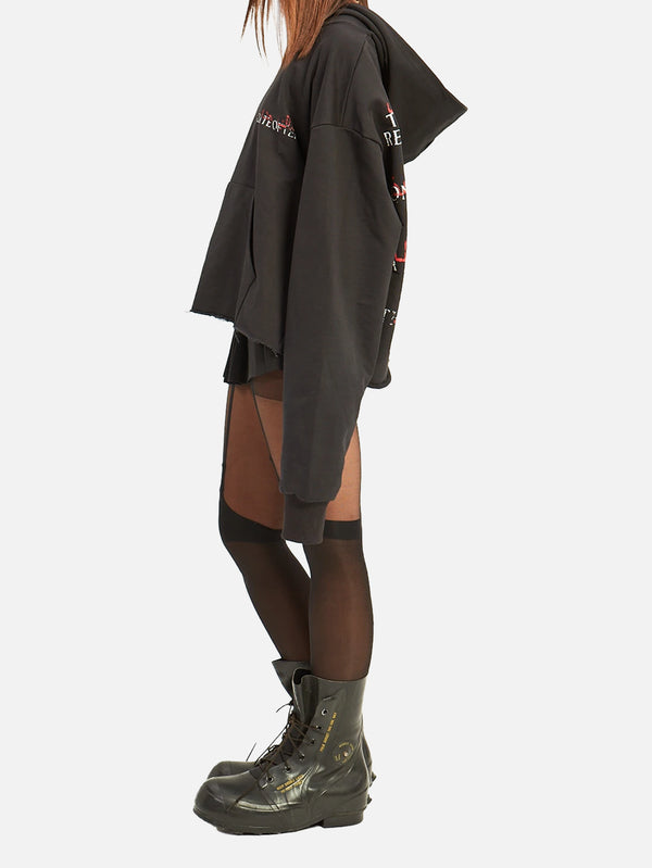 QUITEOFTEN, Wounded Change Hoodie - Black, SWEATSHIRT, shopi go'da!