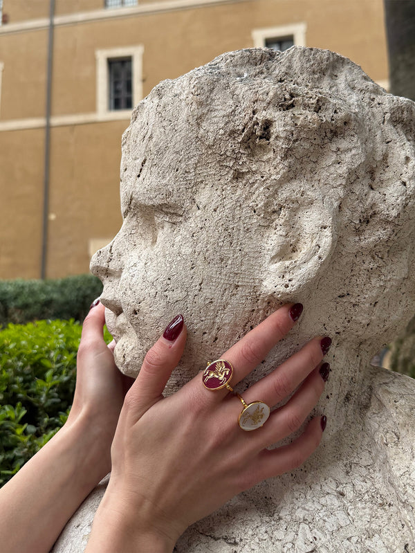 ECE LONDON, The Pegasus II Ring, YÜZÜK, shopi go'da!