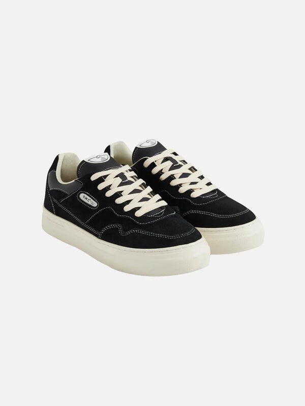 STEPNEY WORKERS CLUB Pearl Suede Black – siyah, önden görünüm