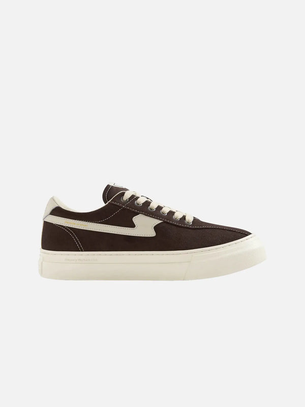 STEPNEY WORKERS CLUB Dellow S-Strike Suede Dark Brown – Dark Brown, yan görünüm