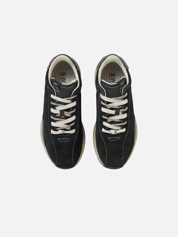 STEPNEY WORKERS CLUB Legion Suede Black – Black, üstten görünüm