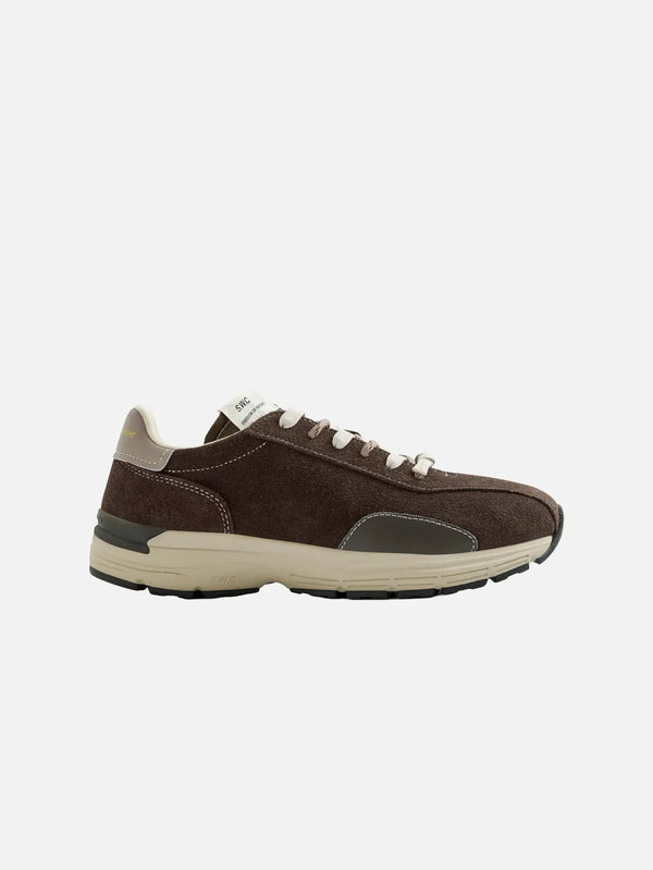 STEPNEY WORKERS CLUB Legion Suede Dkbrown Dark Brown – Dark Brown, yandan görünüm