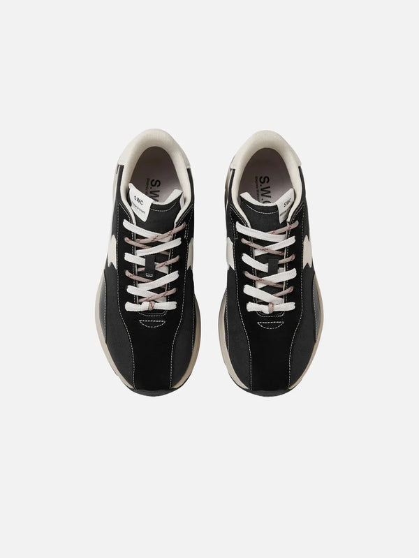 STEPNEY WORKERS CLUB Legion S-Strike Suede Nytek Black – Black, üstten görünüm