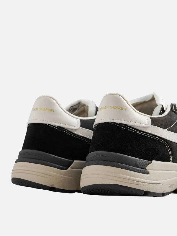 STEPNEY WORKERS CLUB Legion S-Strike Suede Nytek Black – siyah, arka görünüm