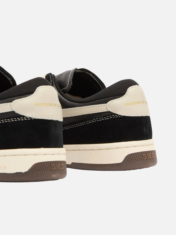 STEPNEY WORKERS CLUB Casson S-Strike Leather Suede Black – siyah, arka görünüm