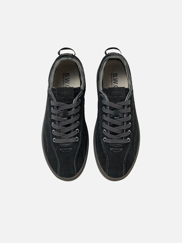 STEPNEY WORKERS CLUB Surma Freecut Geo-Merged Suede 