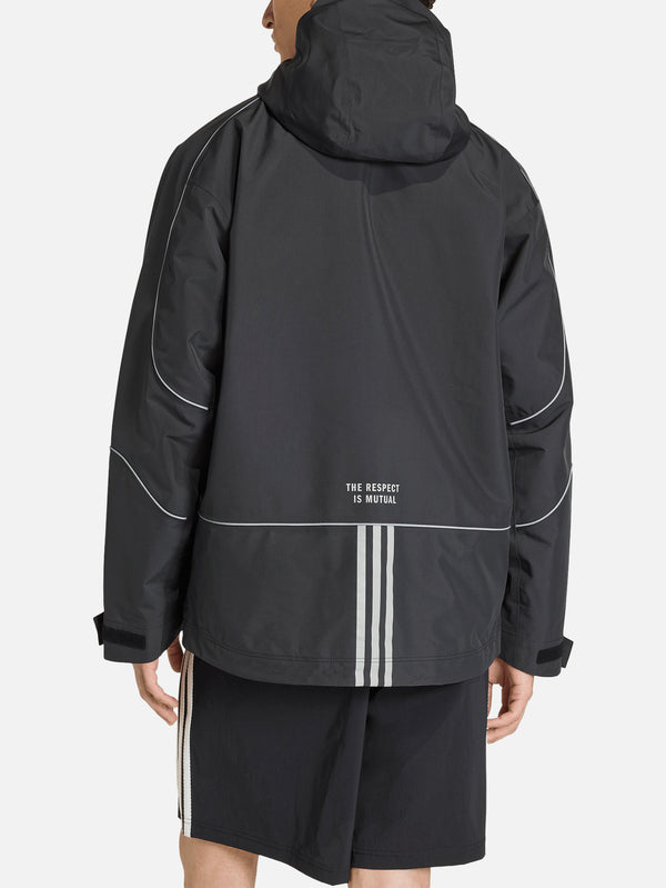 ADIDAS CONSORTIUM - CEKET - Consortium Shell Jacket - Black - shopi go'da!.