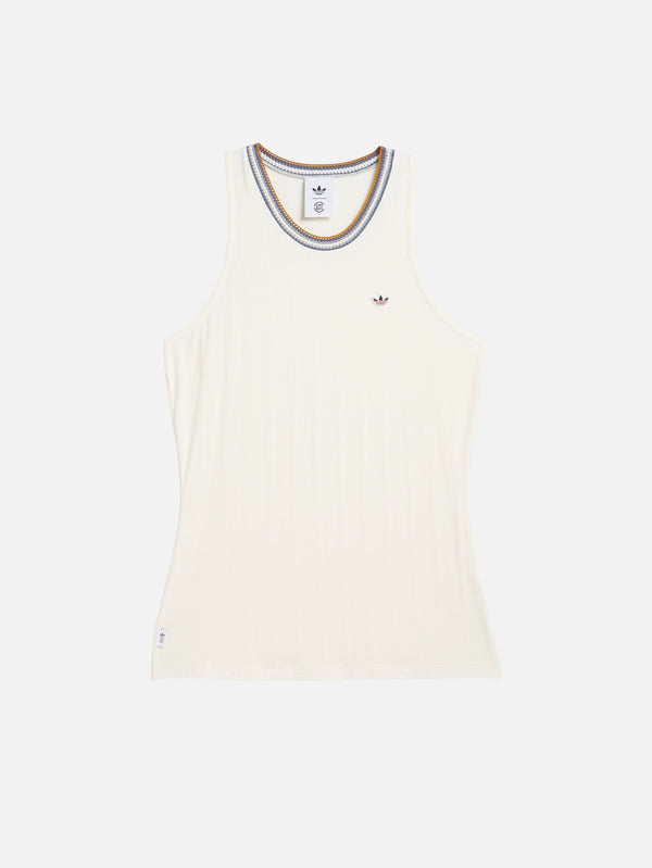 ADIDAS ORIGINALS - ATLET - CLOT x adidas Originals Knit Tank Top - Crew White - shopi go'da!.