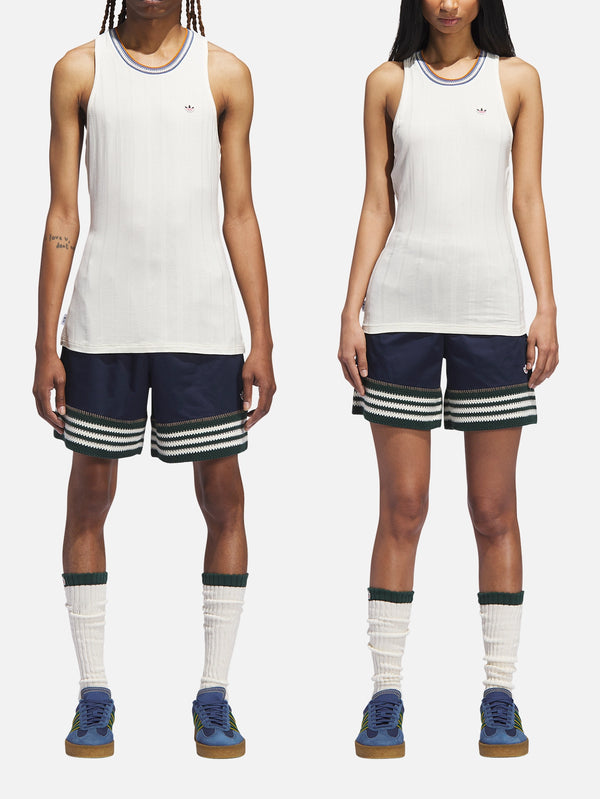 ADIDAS ORIGINALS - ATLET - CLOT x adidas Originals Knit Tank Top - Crew White - shopi go'da!.