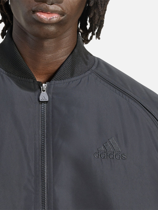 ADIDAS ORIGINALS - CEKET - Teamgeist Padded Jacket - Black - shopi go'da!.