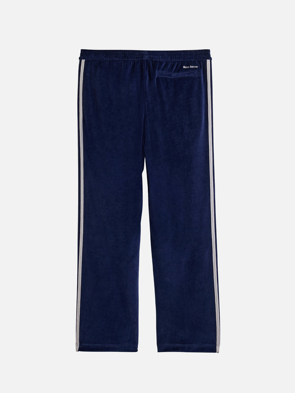 ADIDAS ORIGINALS - EŞOFMAN ALTI - Wales Bonner x adidas Velour Track Pant - Collegiate Navy - shopi go'da!.
