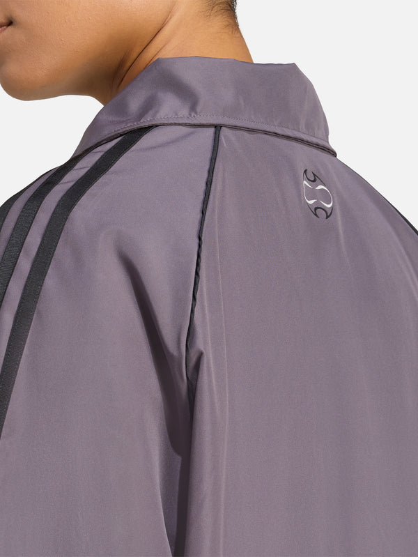 ADIDAS ORIGINALS - EŞOFMAN ÜSTÜ - Teamgeist Adicolor Oversized Woven TT - Grey Strata - shopi go'da!.