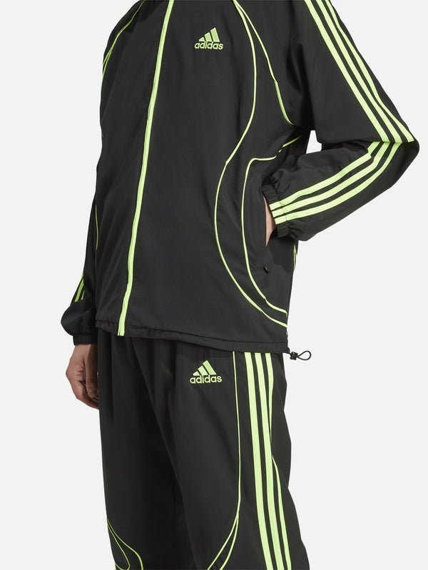 ADIDAS ORIGINALS - EŞOFMAN ÜSTÜ - Teamgeist Adicolor Track Top - Black/Signal Green - shopi go'da!.