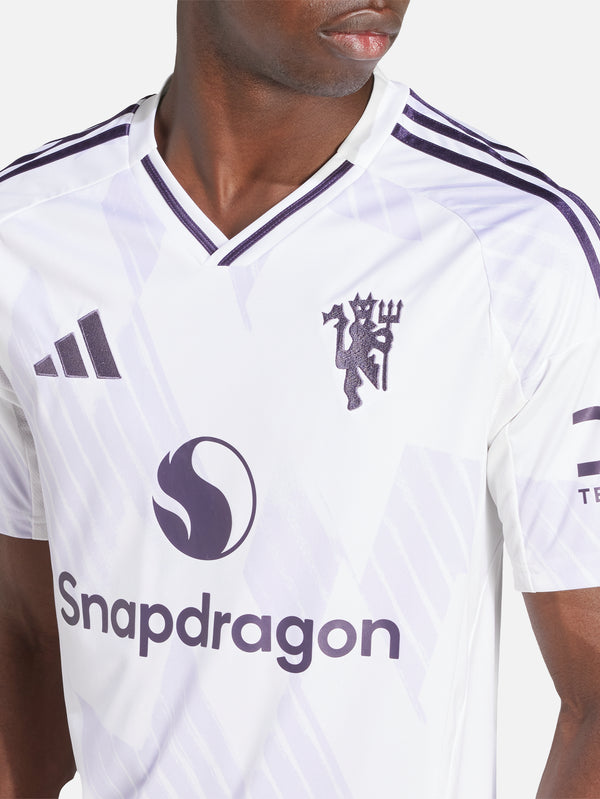 ADIDAS ORIGINALS - FORMA - Manchester United 25/26 Away Jersey - White - shopi go'da!.