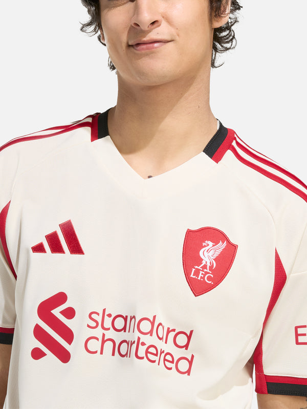 ADIDAS ORIGINALS - FORMA - Liverpool FC 25/26 Away Jersey - Wonder White - shopi go'da!.
