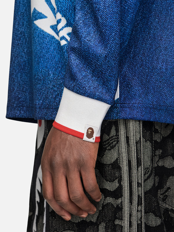 ADIDAS ORIGINALS - FORMA - BAPE x adidas LSL Star Jersey 