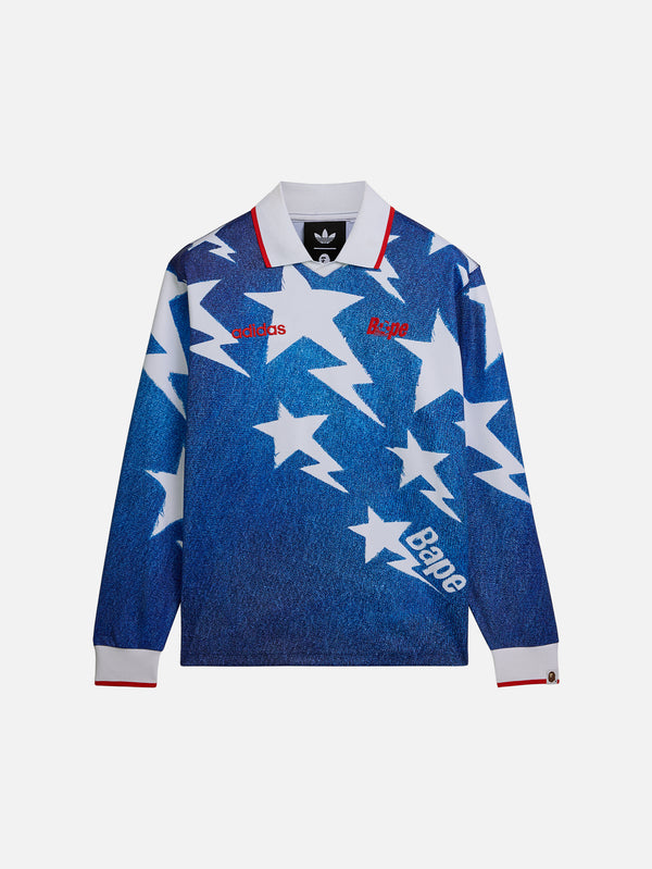 ADIDAS ORIGINALS - FORMA - BAPE x adidas LSL Star Jersey 