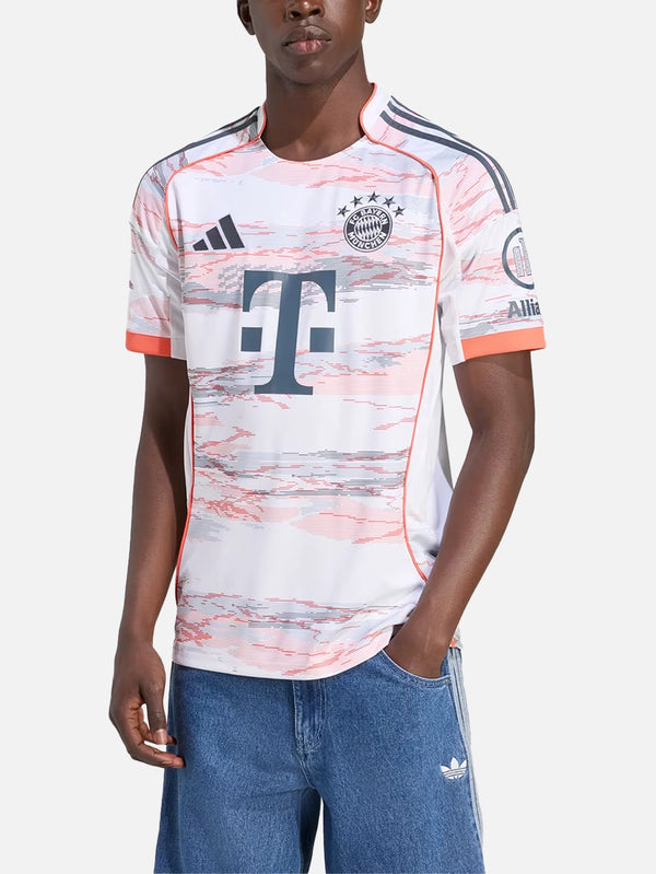 ADIDAS ORIGINALS - FORMA - FC Bayern 25/26 Away Jersey - White - shopi go'da!.