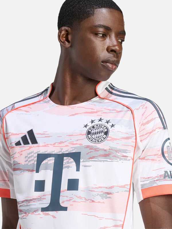 ADIDAS ORIGINALS - FORMA - FC Bayern 25/26 Away Jersey - White - shopi go'da!.