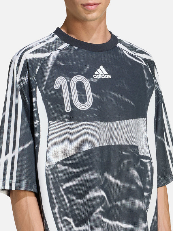 ADIDAS ORIGINALS - FORMA - Adilenium Teamgeist Printed Jersey - Black - shopi go'da!.