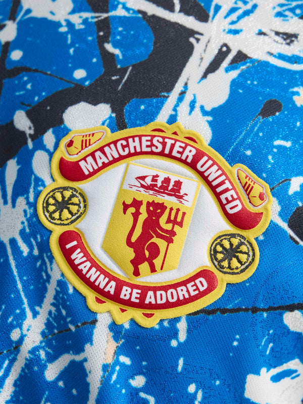 ADIDAS ORIGINALS - FORMA - Manchester United Stone Roses Jersey - Multi - shopi go'da!.