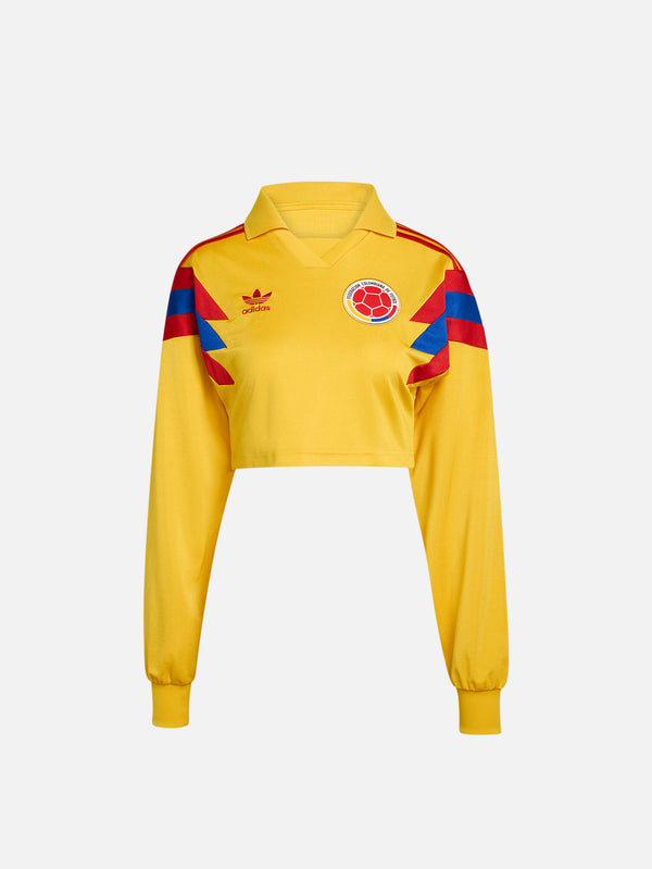 ADIDAS ORIGINALS - FORMA - Colombia Reconstructed Bringback Jersey - Bold Gold - shopi go'da!.