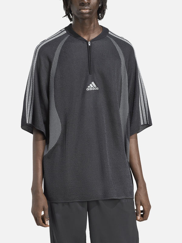 ADIDAS ORIGINALS - FORMA - Adilenium Season 4 Teamgeist Knitted Jersey - Black - shopi go'da!.