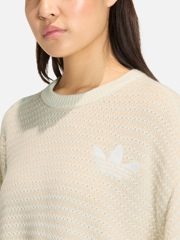 ADIDAS ORIGINALS - KAZAK - Knit Sweater - Off White - shopi go'da!.