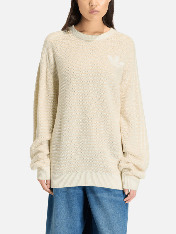 ADIDAS ORIGINALS - KAZAK - Knit Sweater - Off White - shopi go'da!.