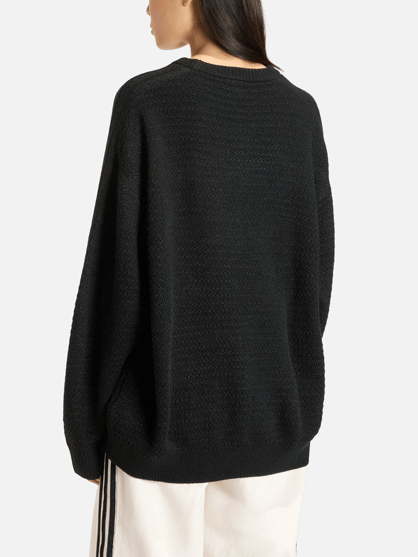 ADIDAS ORIGINALS - KAZAK - Knit Sweater - Black - shopi go'da!.